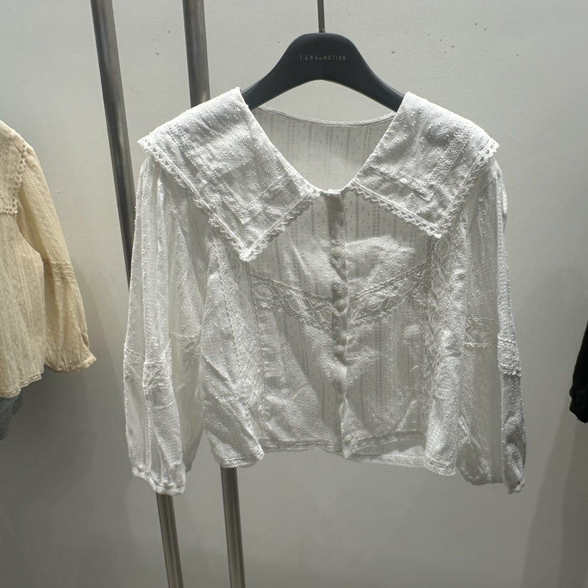 TARABY MOTION東大門代購女裝新品真品時尚熱賣襯衫蕾絲衫TARABY MOTION襯衫/蕾絲衫