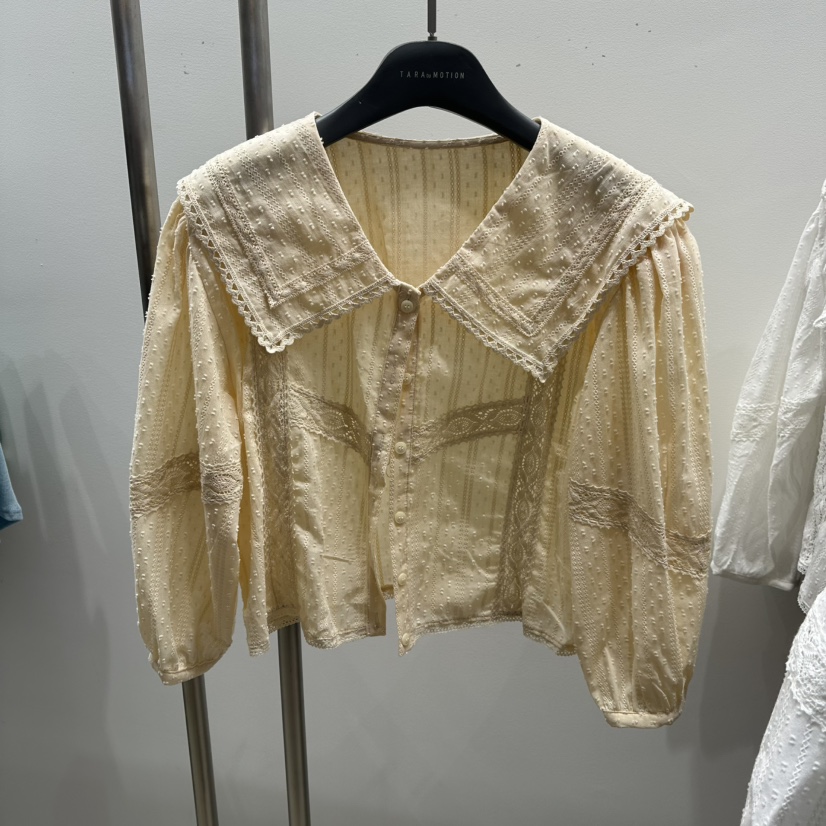 TARABY MOTION東大門代購女裝新品真品時尚熱賣襯衫蕾絲衫TARABY MOTION襯衫/蕾絲衫圖色3