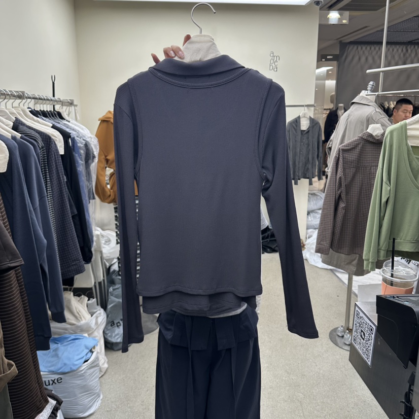 AMOEBA韓國代購女裝新品職業推薦休閑時尚人氣套裝套裝開衫AMOEBA套裝