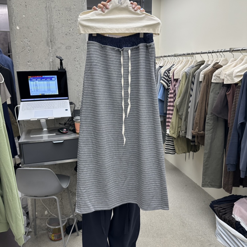 AMOEBA韓國直郵女裝新品真品推薦人氣熱賣職業26春夏長裙AMOEBA長裙圖色2