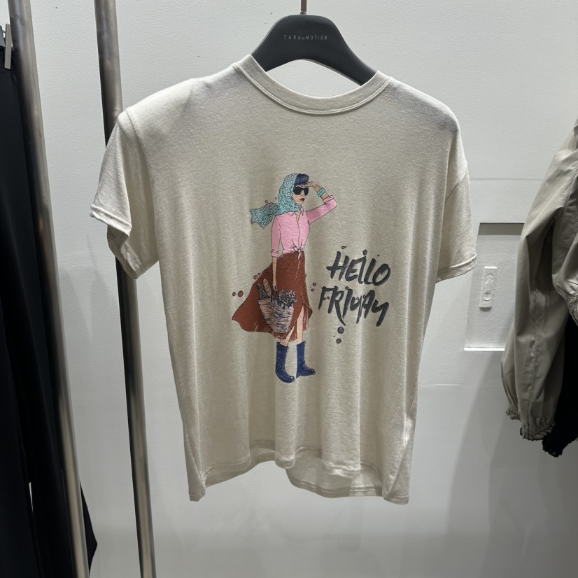 TARABY MOTION東大門實拍女裝新品熱賣時尚26春夏推薦T恤TARABY MOTIONT恤