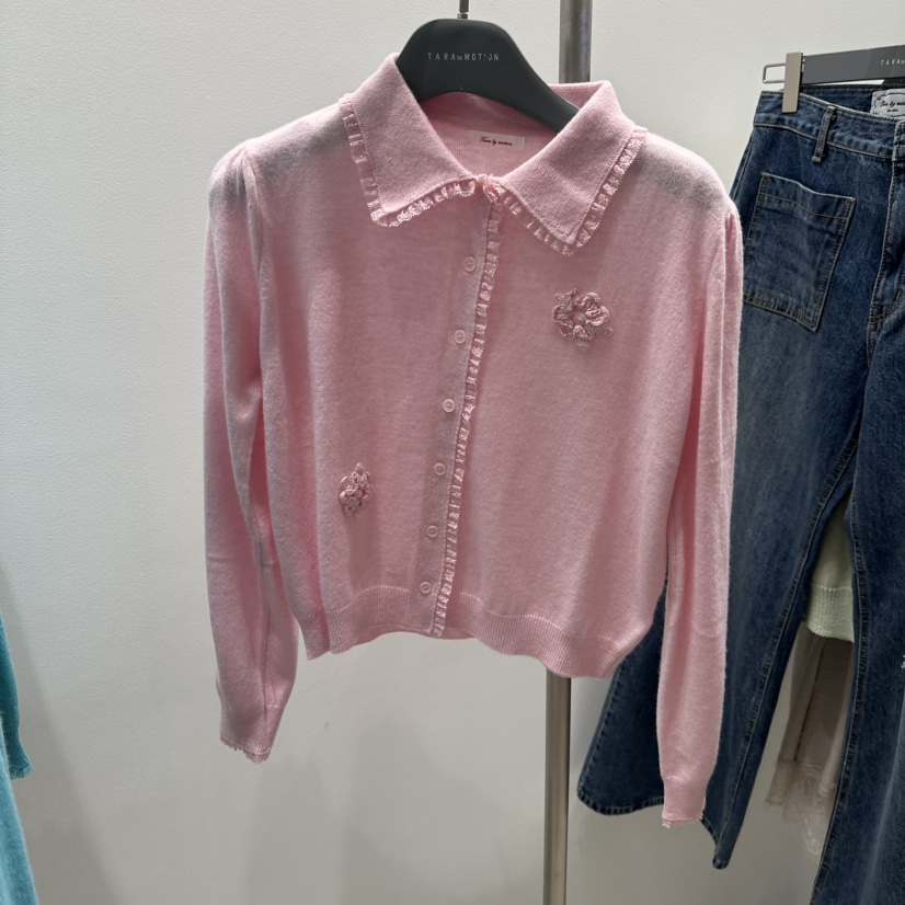 TARABY MOTION東大門代購女裝新品人氣時尚休閑針織衫開衫TARABY MOTION針織衫