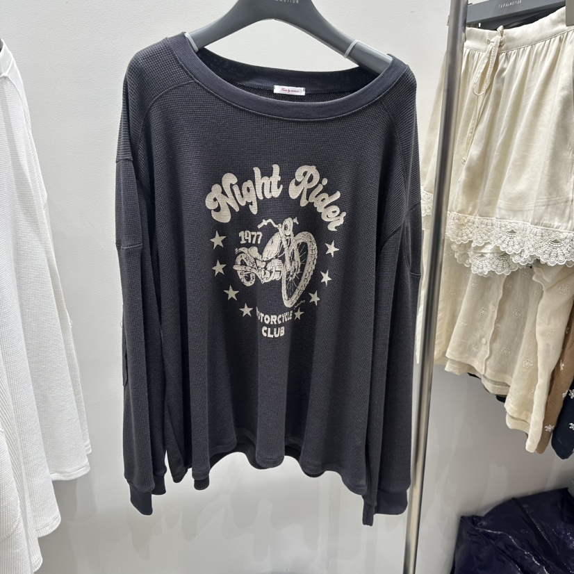 TARABY MOTION東大門實拍女裝新品職業推薦人氣真品長袖T恤TARABY MOTION長袖T恤圖色3