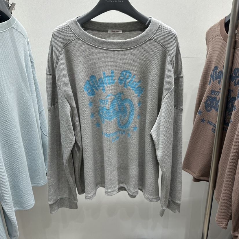 TARABY MOTION東大門實拍女裝新品職業推薦人氣真品長袖T恤TARABY MOTION長袖T恤圖色4