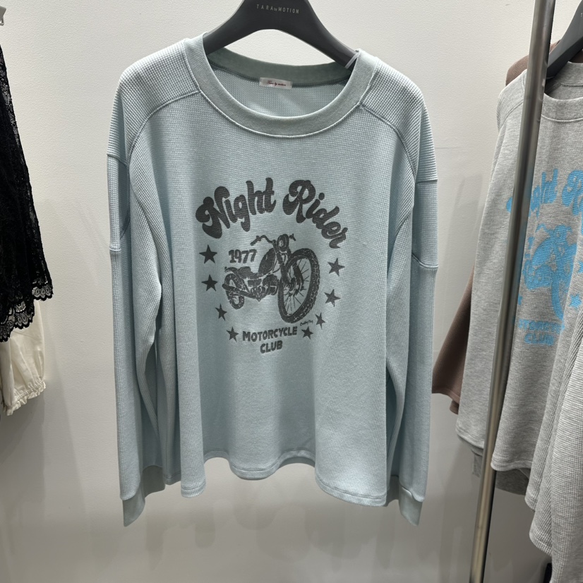 TARABY MOTION東大門實拍女裝新品職業推薦人氣真品長袖T恤TARABY MOTION長袖T恤圖色5