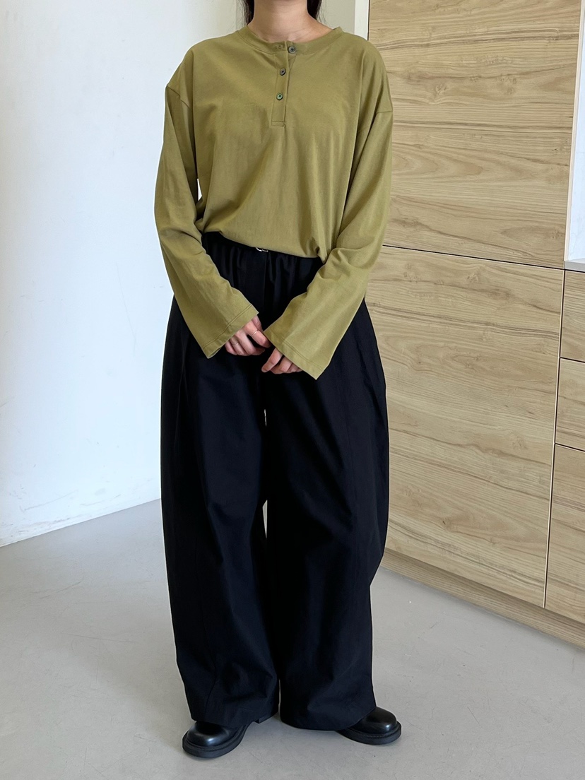 URBANE cloth東大門直郵女士新品職業時尚休閑長袖T恤紐扣URBANE cloth長袖T恤