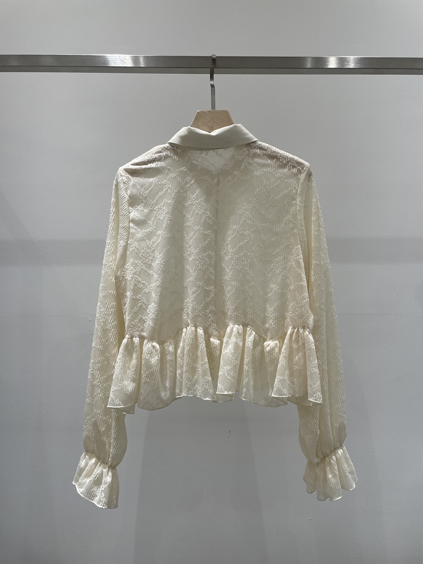 RE STYLE-Q韓國代購女士新品時尚26春夏人氣襯衫蕾絲衫RE STYLE襯衫/蕾絲衫