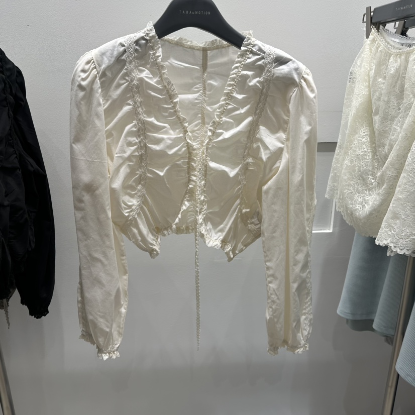 TARABY MOTION東大門直郵女士新品推薦時尚真品襯衫蕾絲衫TARABY MOTION襯衫/蕾絲衫