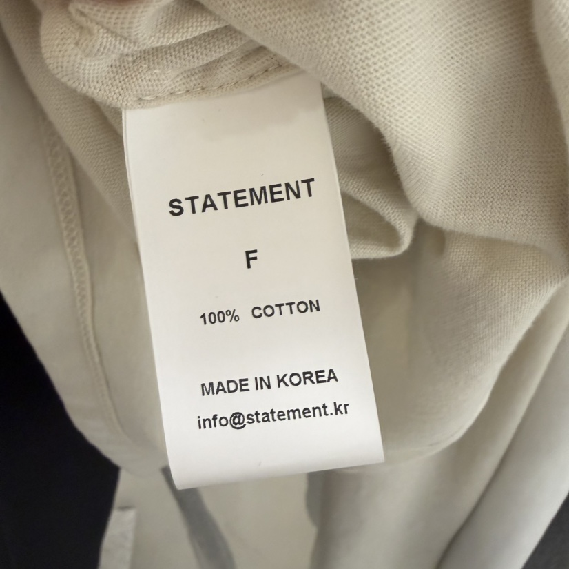 STATEMENT韓國直郵女裝新品推薦休閑時尚真品熱賣長袖T恤STATEMENT長袖T恤