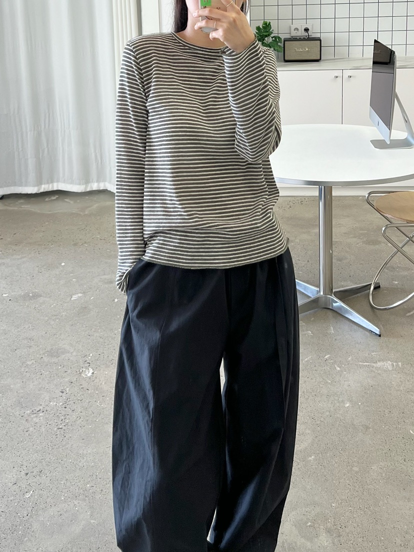 URBANE cloth韓國直郵26秋冬新款推薦休閑人氣時尚長袖T恤URBANE cloth長袖T恤