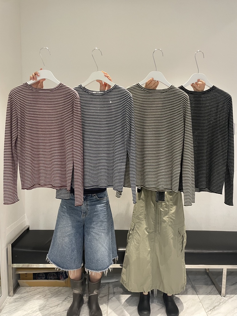 URBANE cloth韓國直郵26秋冬新款推薦休閑人氣時尚長袖T恤URBANE cloth長袖T恤