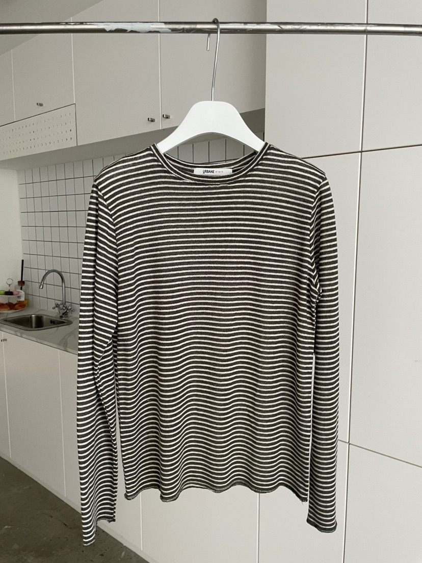 URBANE cloth韓國直郵26秋冬新款推薦休閑人氣時尚長袖T恤URBANE cloth長袖T恤圖色3