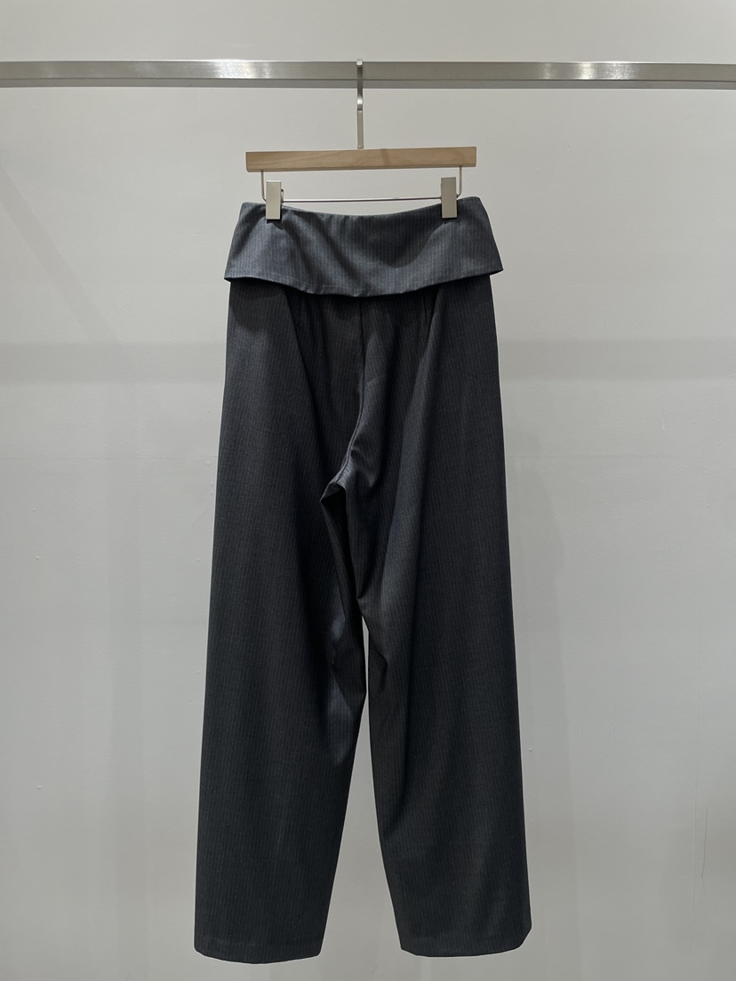 RE STYLE-Q韓國直郵26秋冬新款人氣真品熱賣休閑褲條紋RE STYLE休閑褲