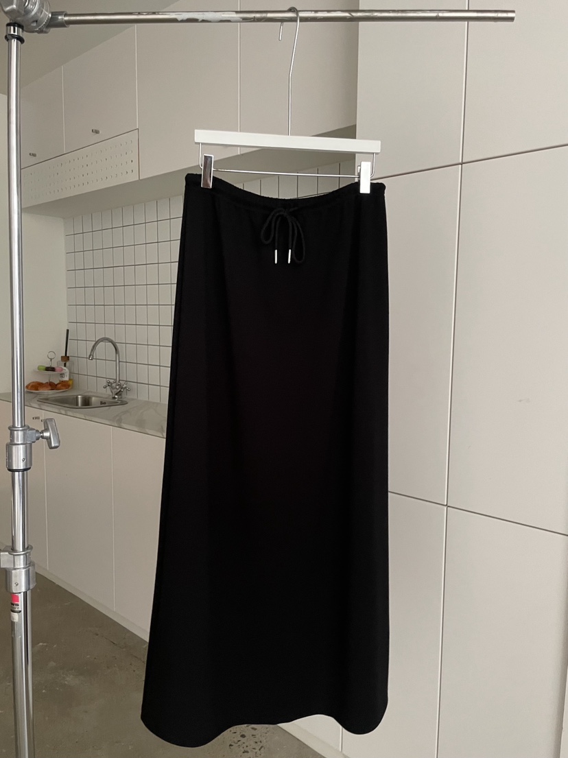 URBANE cloth東大門實拍女士新品時尚推薦休閑人氣真品長裙URBANE cloth長裙圖色3黑色
