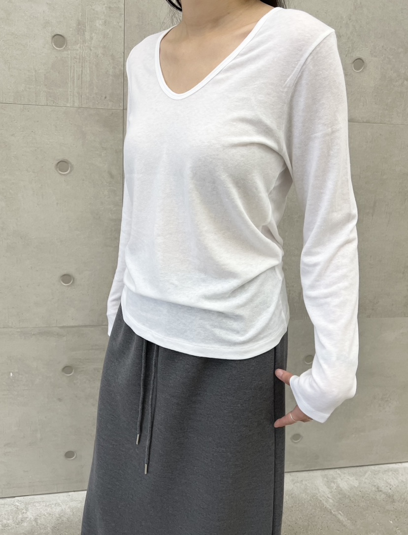 URBANE cloth東大門代購女士新品熱賣時尚推薦長袖T恤U領URBANE cloth長袖T恤