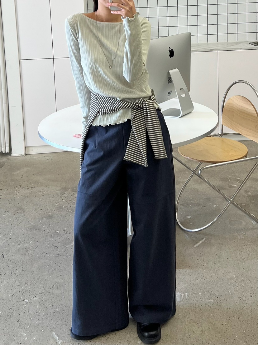 URBANE cloth韓國代購女裝新款人氣推薦真品時尚長袖T恤URBANE cloth長袖T恤
