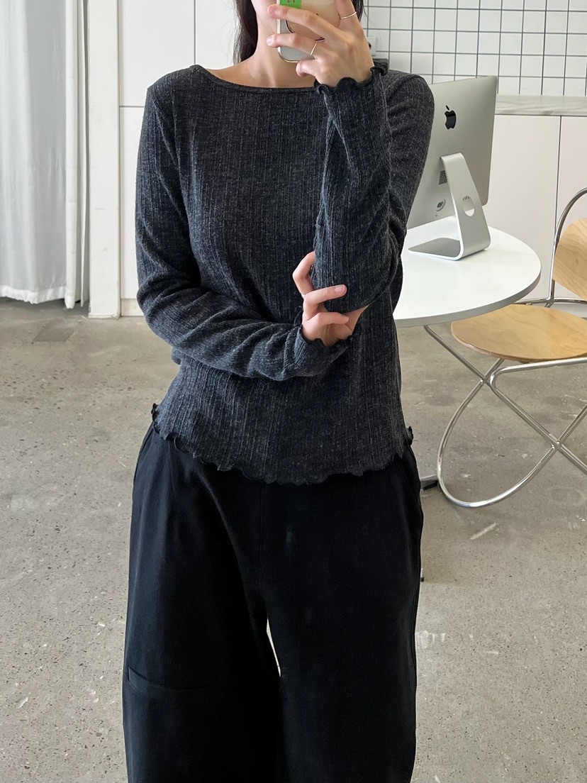 URBANE cloth韓國代購女裝新款人氣推薦真品時尚長袖T恤URBANE cloth長袖T恤