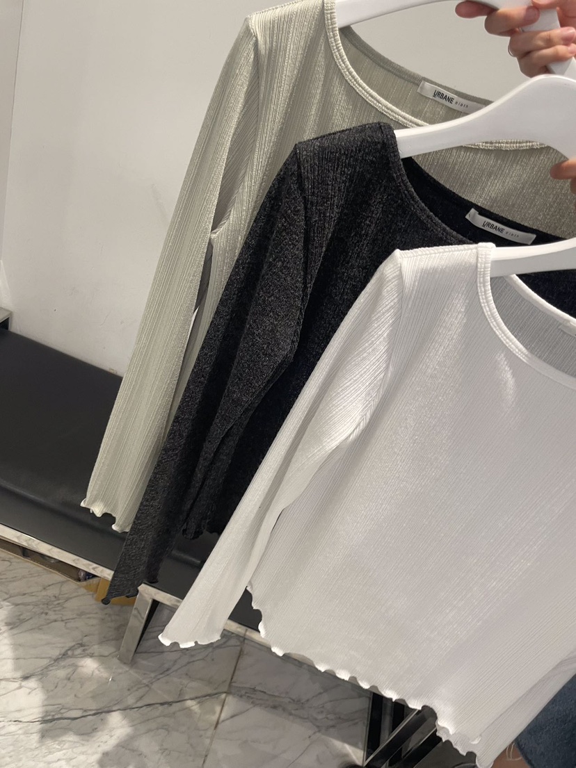 URBANE cloth韓國代購女裝新款人氣推薦真品時尚長袖T恤URBANE cloth長袖T恤