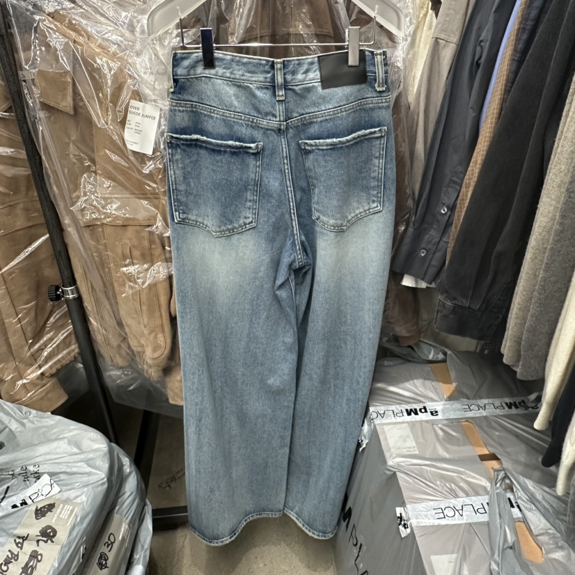 HELVETICA韓國代購女裝新品人氣熱賣時尚休閑推薦真品牛仔褲HELVETICA牛仔褲
