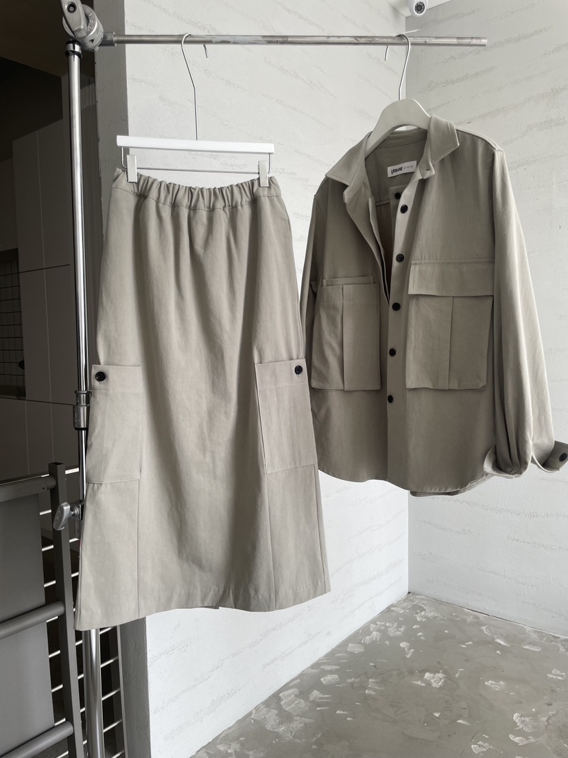 URBANE cloth東大門直郵26秋季新款人氣時尚推薦休閑長裙URBANE cloth長裙