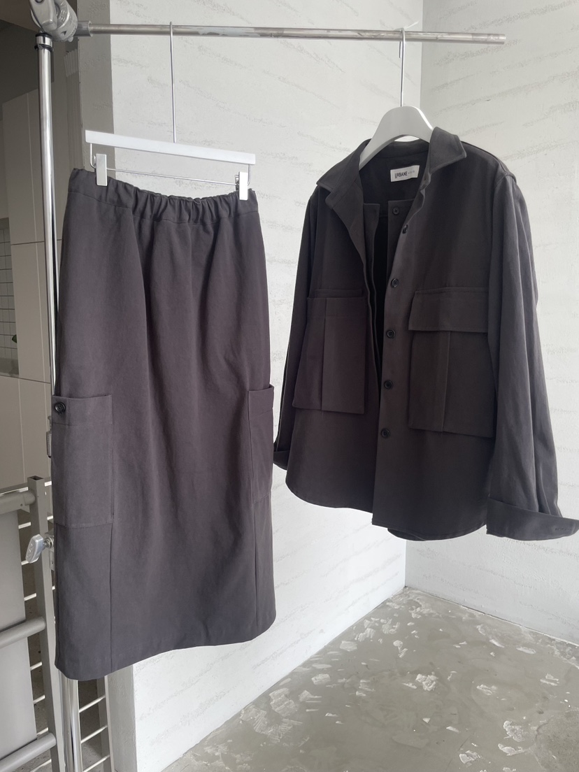 URBANE cloth東大門直郵26秋季新款人氣時尚推薦休閑長裙URBANE cloth長裙