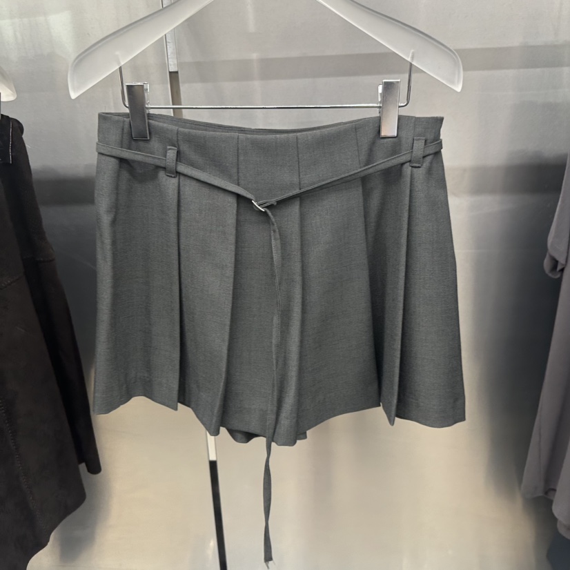 HELVETICA東大門代購女士新品職業休閑時尚真品裙褲含腰帶HELVETICA裙褲圖色1