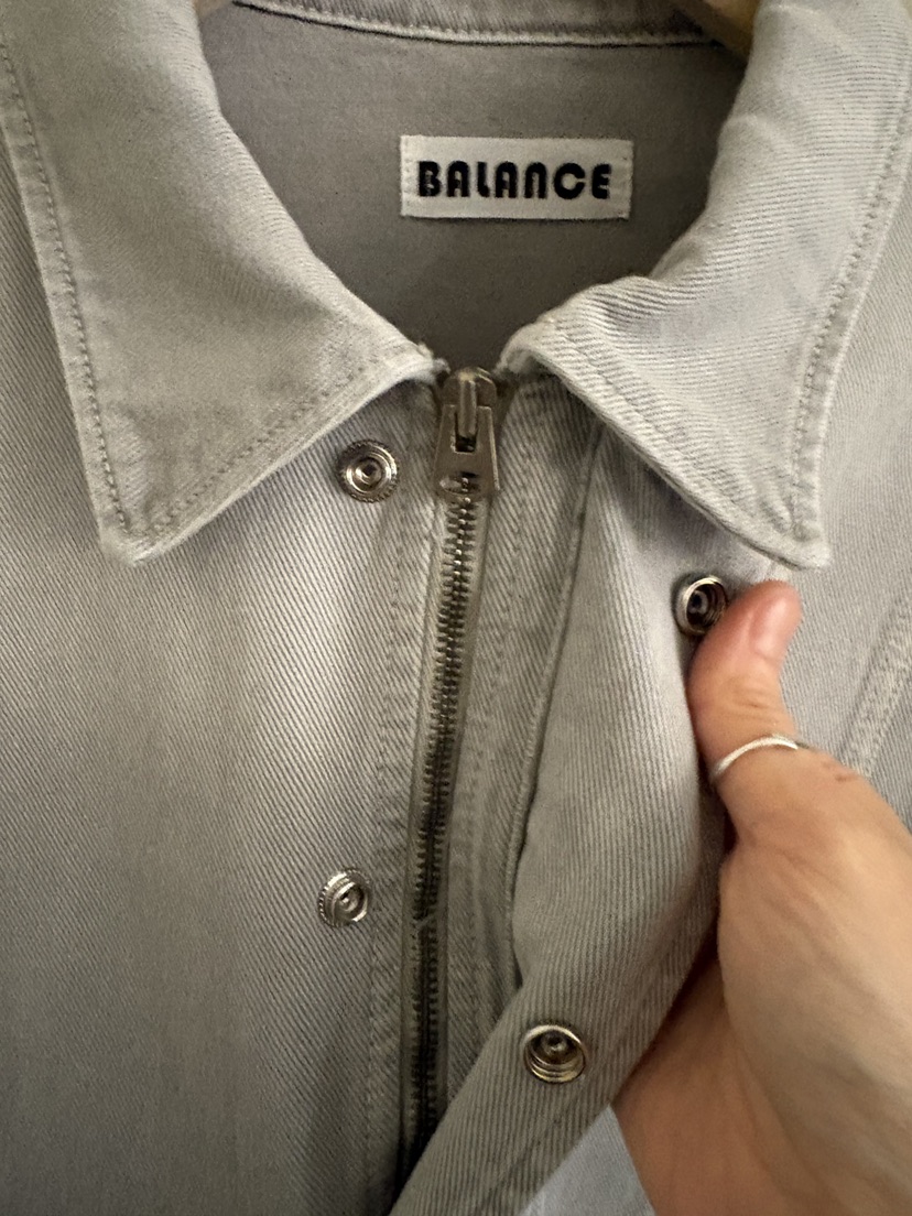 BALANCE東大門實拍女裝新品時尚熱賣真品休閑人氣夾克口袋BALANCE夾克