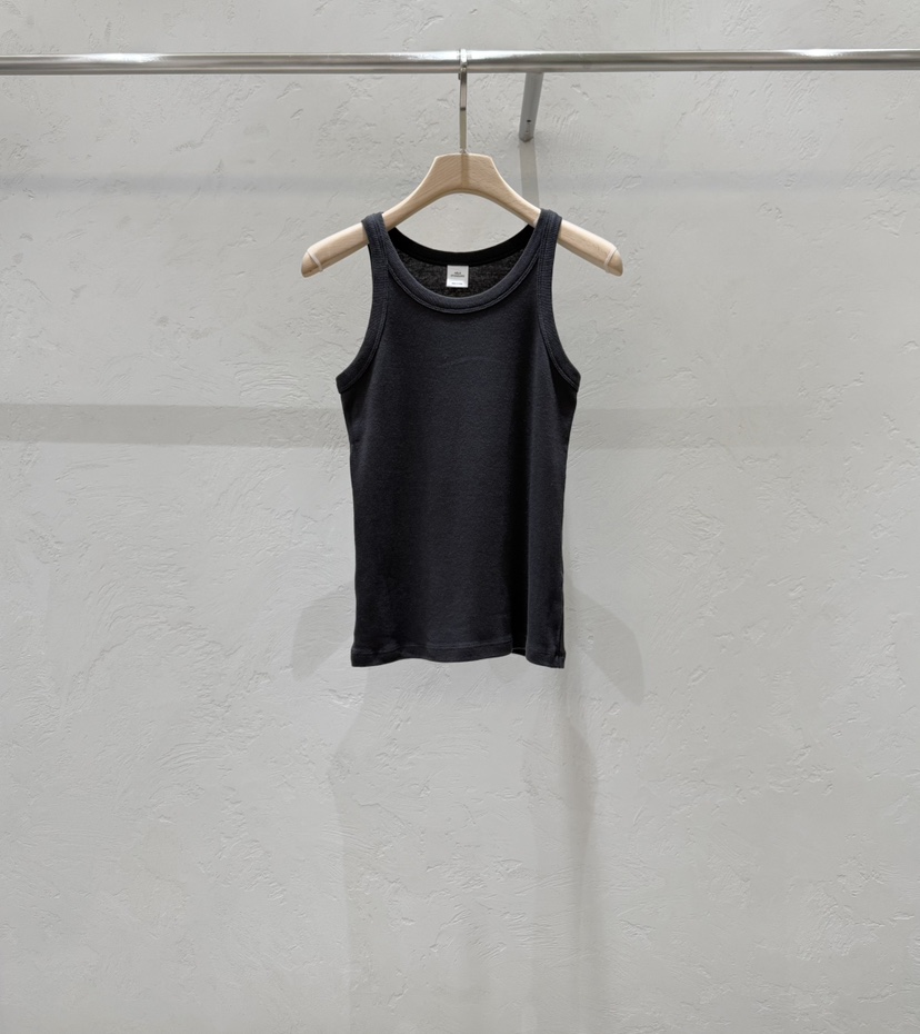 ABLERING韓國直郵女士新品26春夏人氣休閑推薦時尚吊帶背心ABLE STANDARD/ABLERING吊帶/背心圖色2墨色