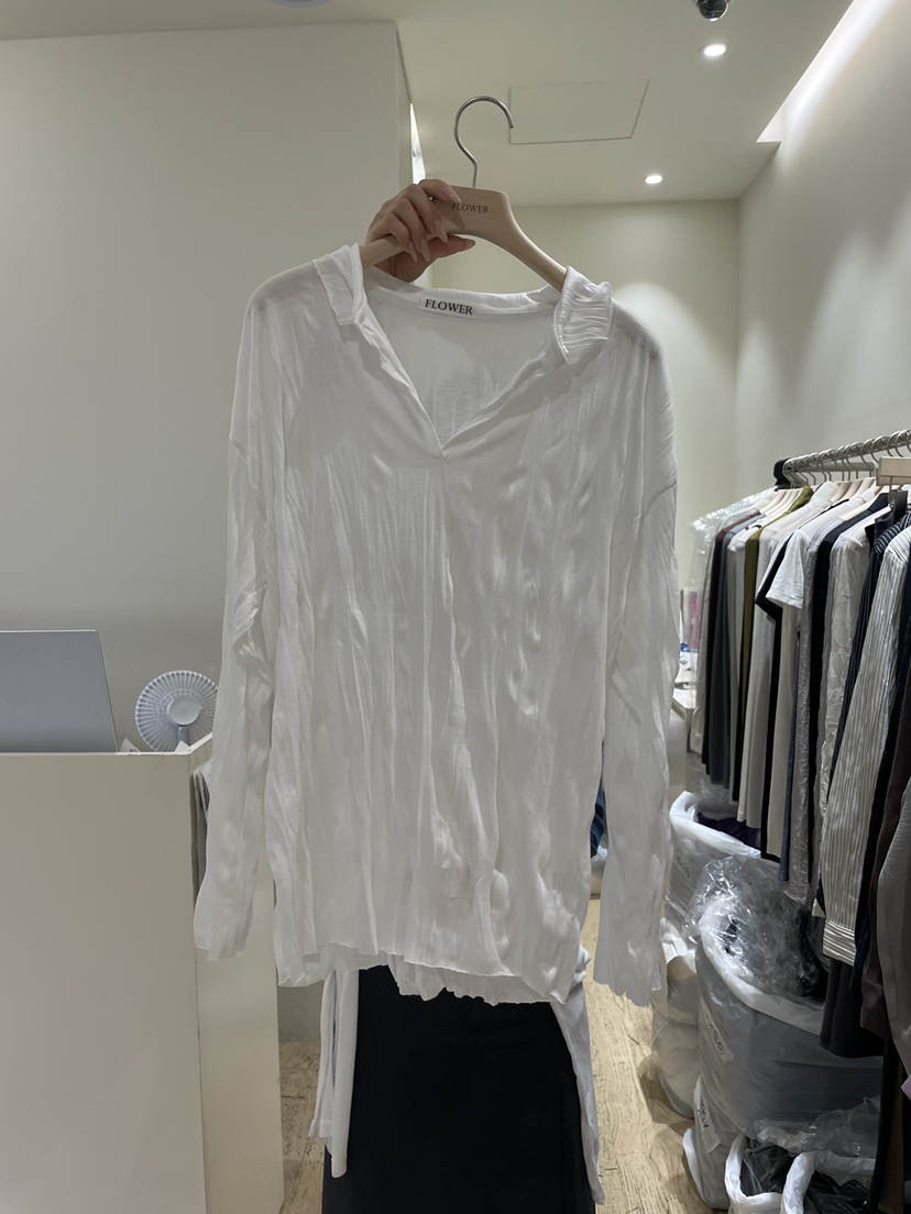 FLOWER-L東大門直郵女士新品真品推薦人氣休閑熱賣長袖T恤FLOWER-L長袖T恤圖色1