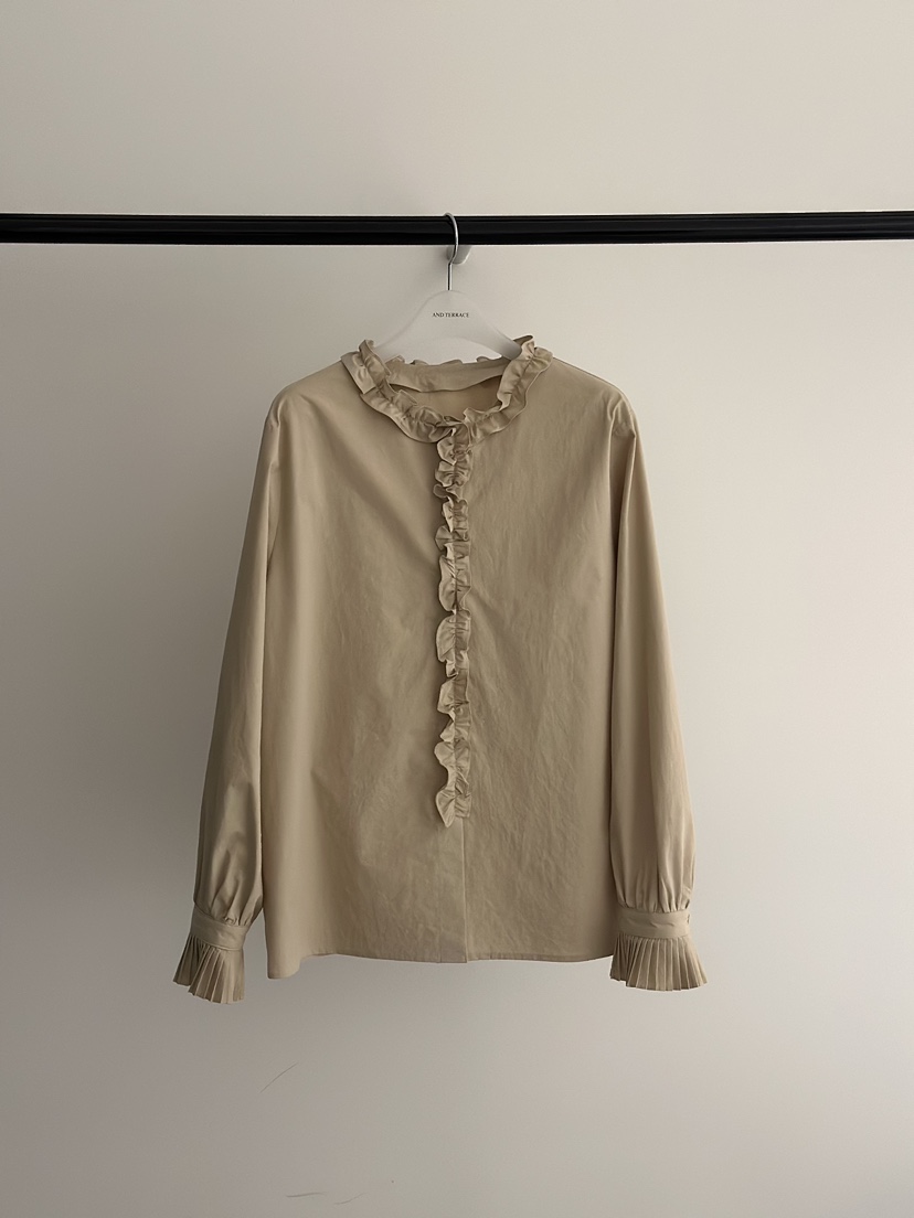 ANDTERRACE東大門代購女士新品休閑真品人氣推薦襯衫蕾絲衫ANDTERRACE襯衫/蕾絲衫圖色2