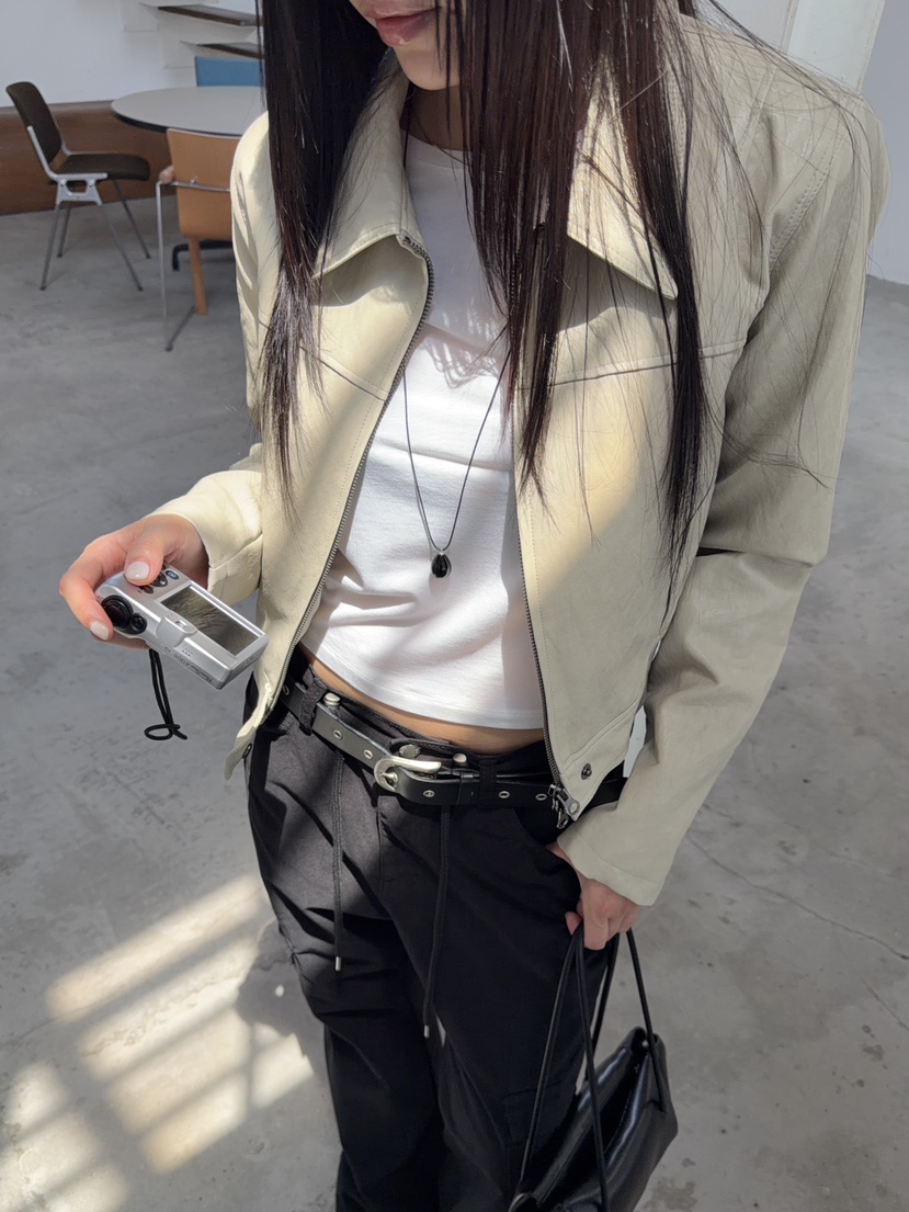 ACME東大門代購女裝新款真品人氣時尚推薦休閑熱賣夾克皮革ACME夾克