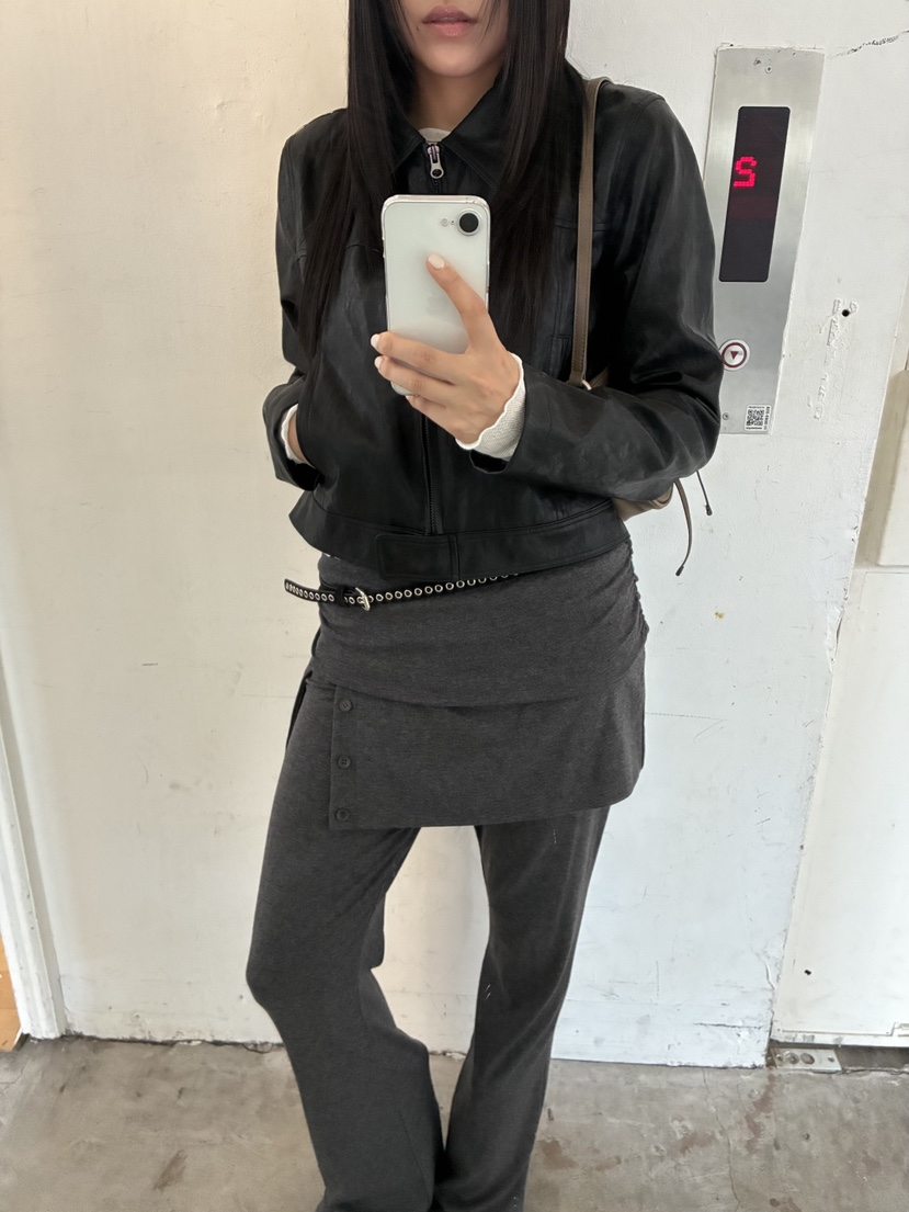 ACME東大門代購女裝新款真品人氣時尚推薦休閑熱賣夾克皮革ACME夾克