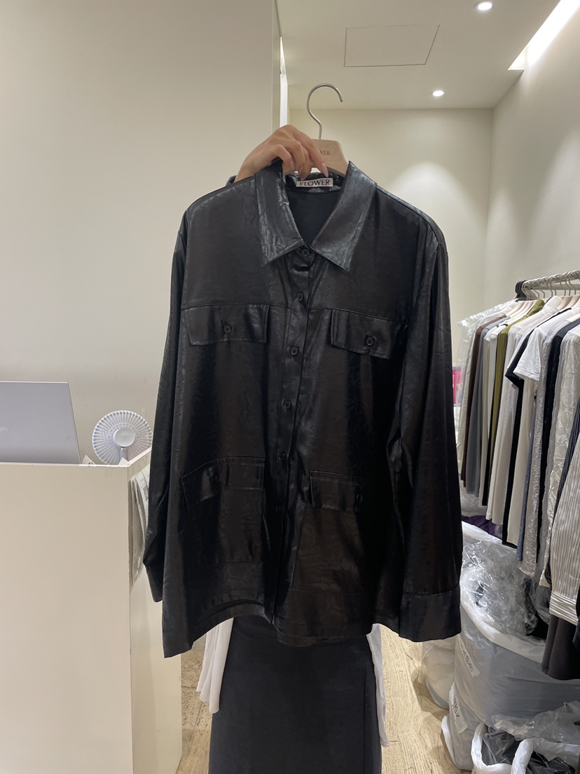 FLOWER-L韓國直郵女裝新品推薦人氣熱賣時尚真品休閑夾克FLOWER-L夾克圖色1