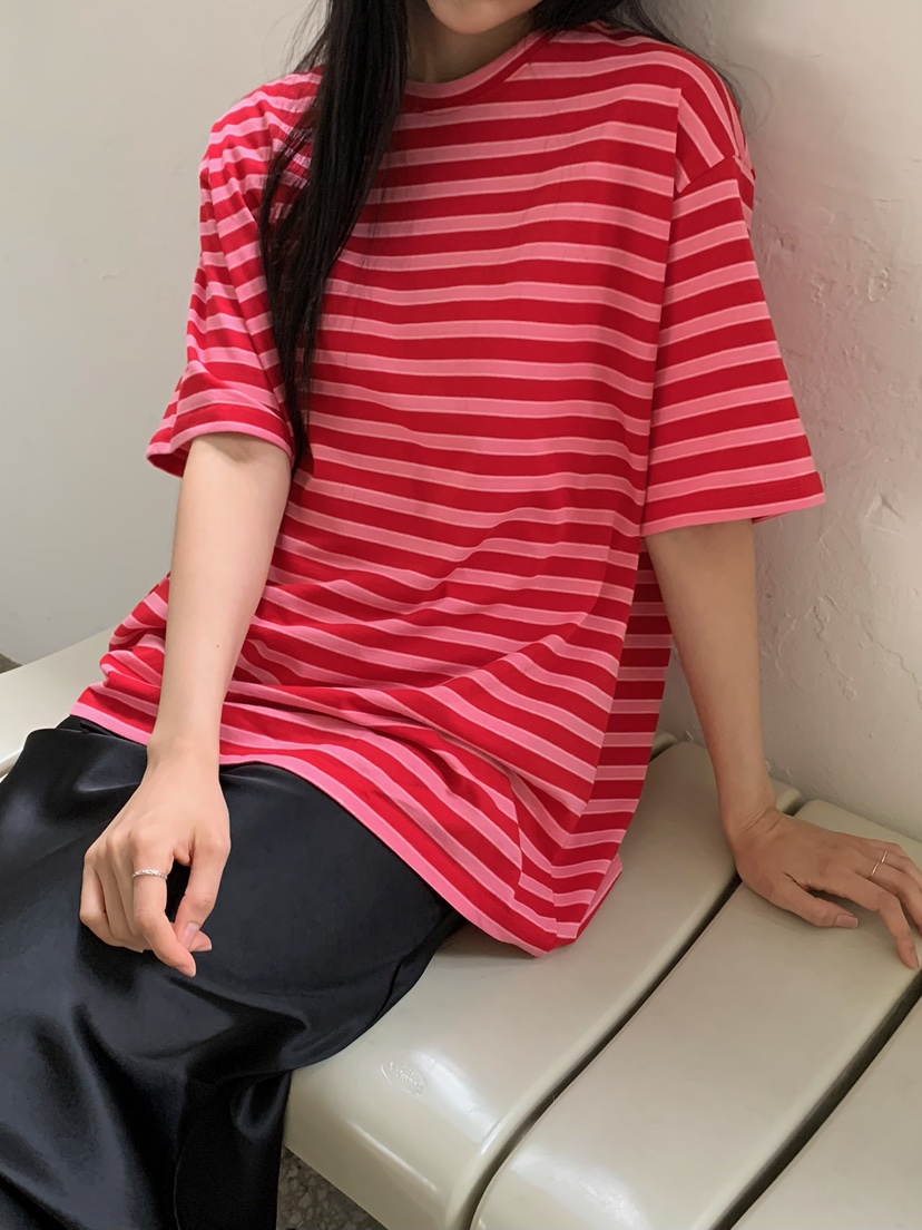 LOVE MY SANTA東大門代購26秋季新款真品熱賣休閑人氣T恤Santa/LOVE MY SANTAT恤圖色1