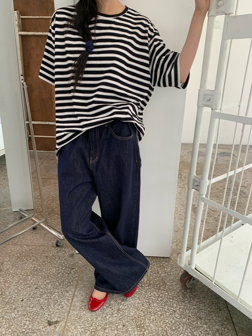 LOVE MY SANTA東大門代購26秋季新款真品熱賣休閑人氣T恤Santa/LOVE MY SANTAT恤圖色4