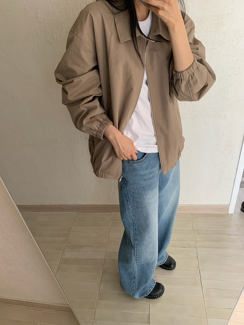 LOVE MY SANTA東大門代購26秋季新品休閑真品時尚人氣夾克Santa/LOVE MY SANTA夾克圖色1