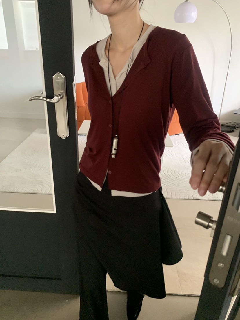 TRUE東大門直郵女士新款人氣時尚推薦休閑開衫美利奴羊毛TRUE開衫