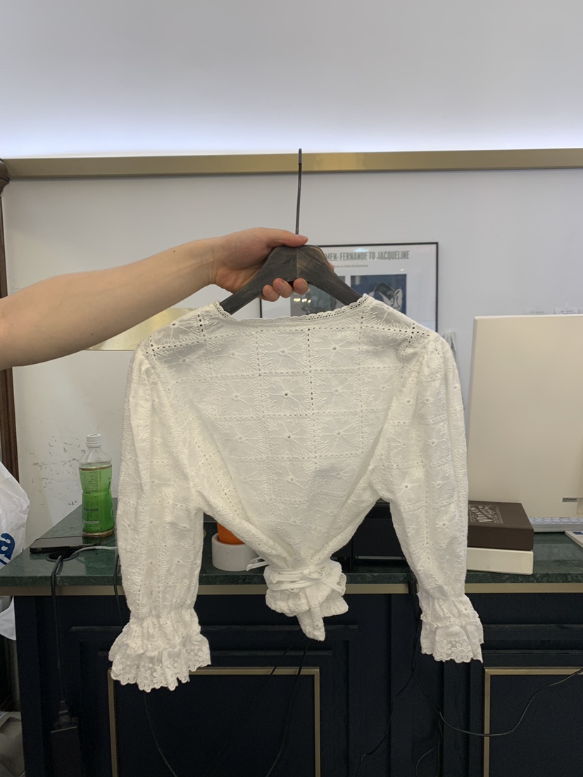 空東大門直郵女士新品休閑時尚真品人氣推薦熱賣襯衫蕾絲衫VIRKIN襯衫/蕾絲衫