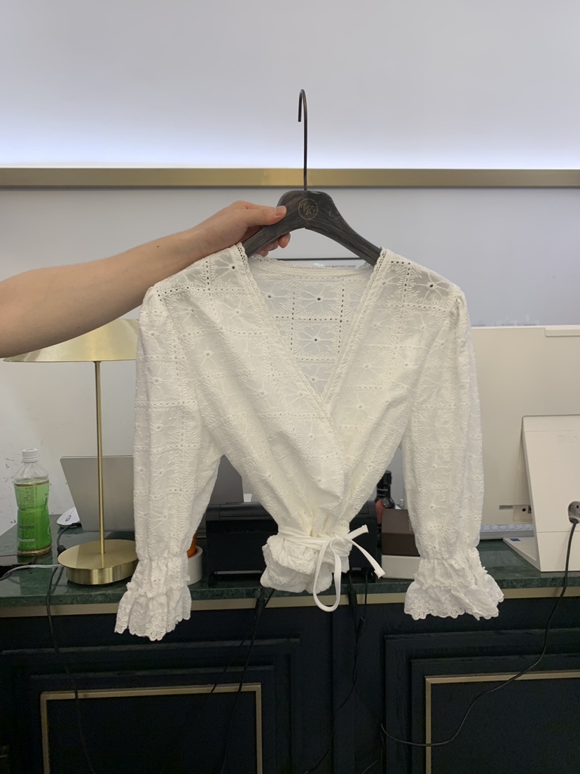 空東大門直郵女士新品休閑時尚真品人氣推薦熱賣襯衫蕾絲衫VIRKIN襯衫/蕾絲衫
