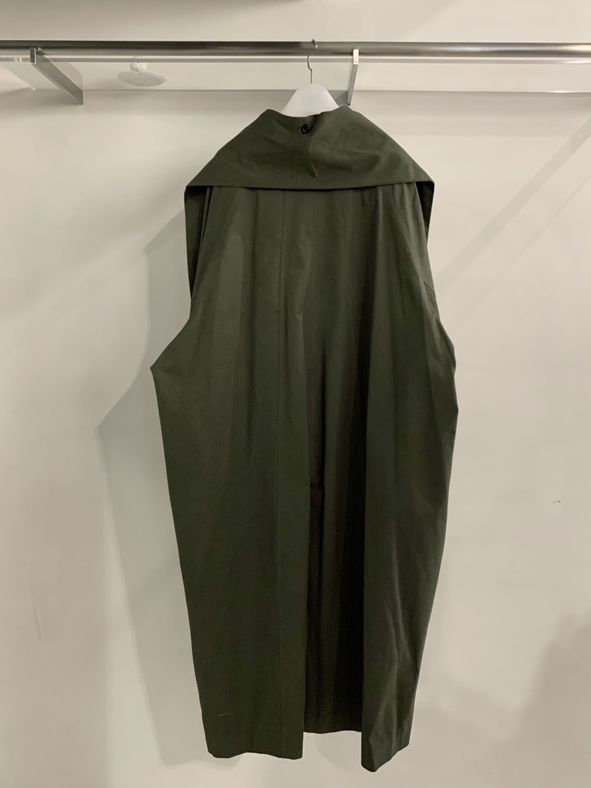 TRUE東大門代購女士新品推薦熱賣時尚長款風衣可拆卸圍巾TRUE長款風衣