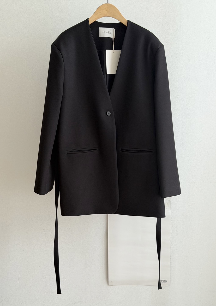 THE ABLE韓國直郵女士新品真品時尚休閑人氣西裝西服V領深VTHE ABLE/TA西裝/西服圖色3