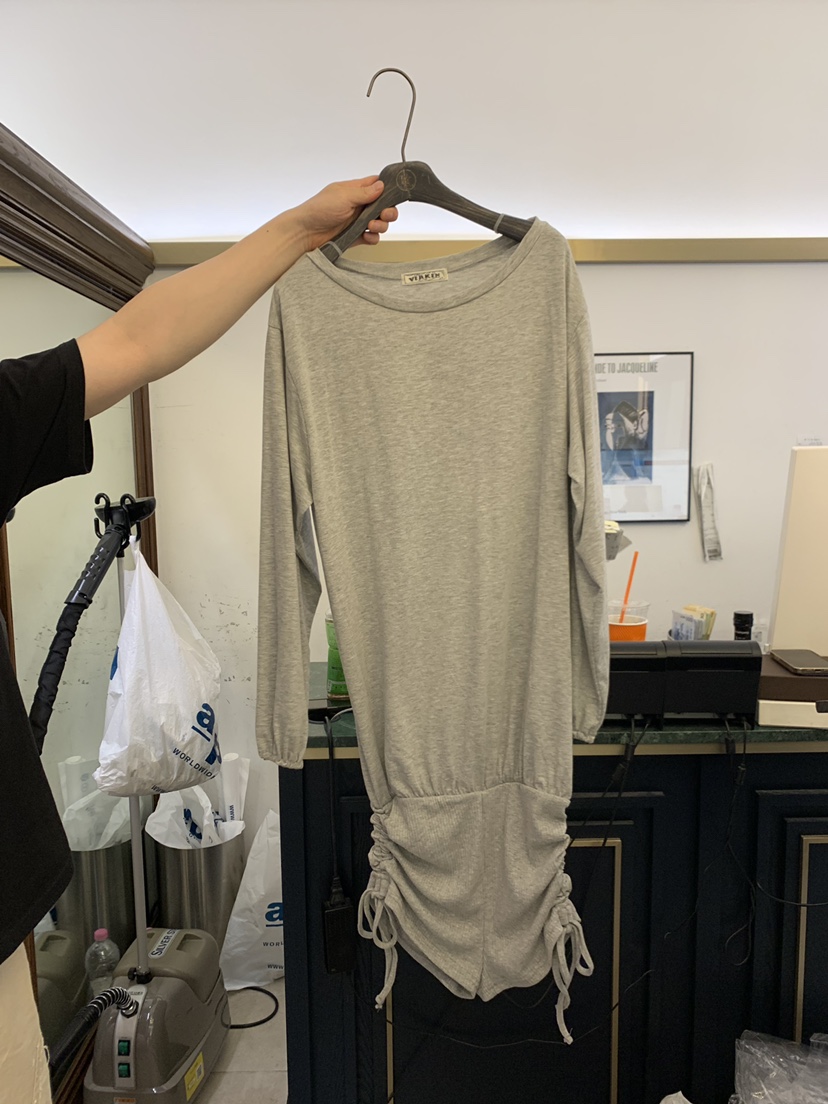 空韓國直郵女裝新品休閑真品熱賣人氣時尚推薦連體褲VIRKIN連體褲圖色2灰色