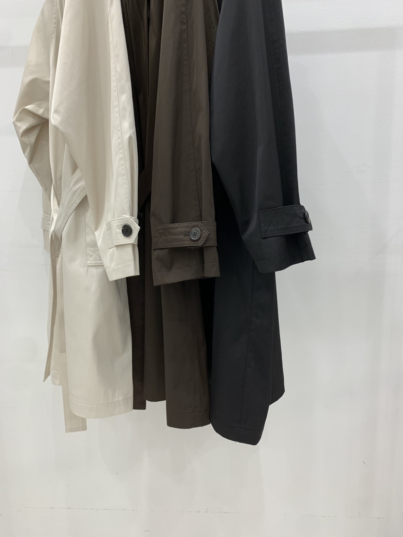 ARVE東大門代購女士新品真品推薦時尚人氣長款風衣含腰帶ARVE長款風衣