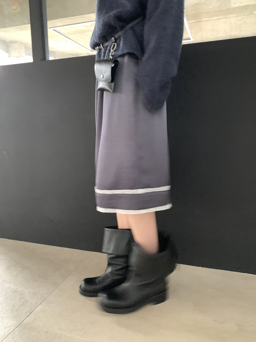 TRUE韓國代購26秋冬新品休閑時尚人氣熱賣推薦半身裙中短裙TRUE半身裙/中短裙