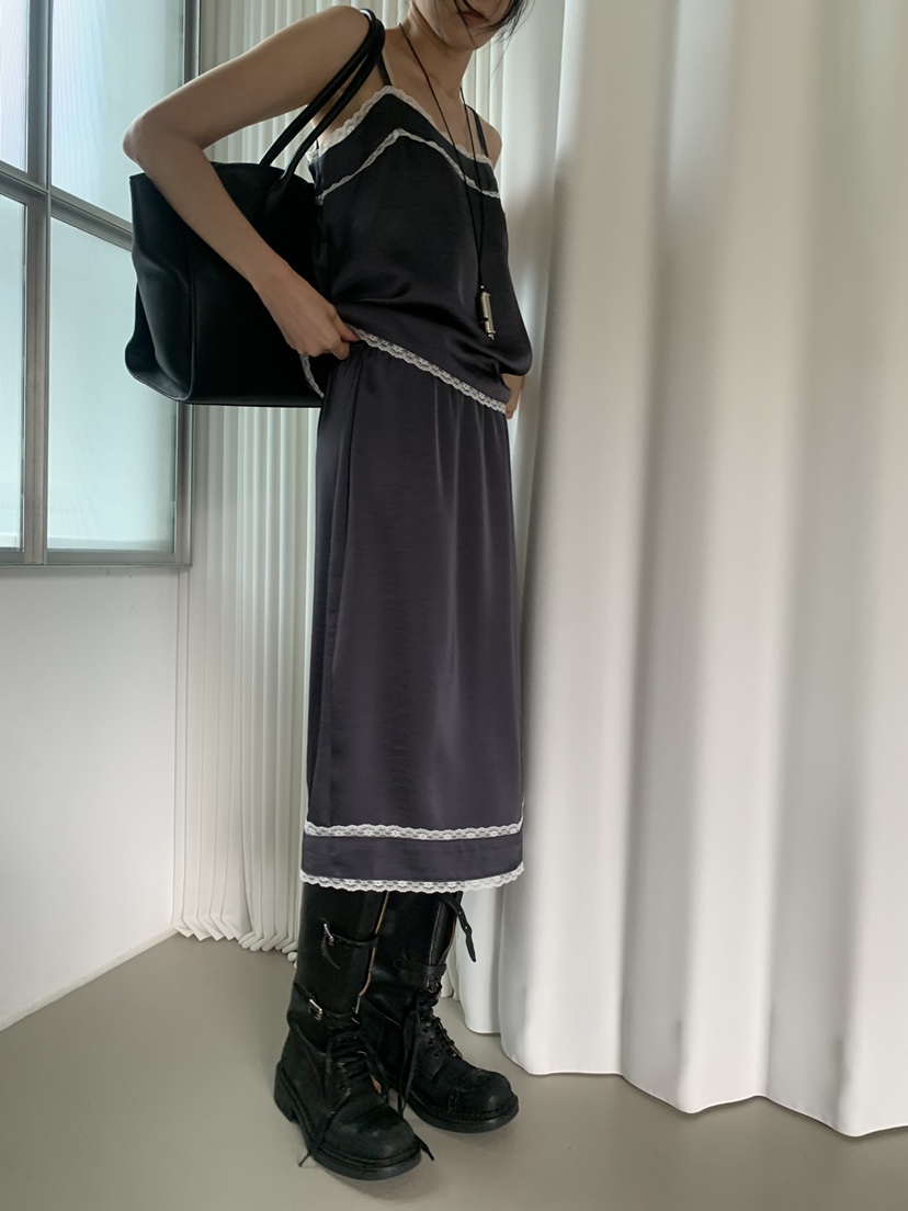 TRUE韓國代購26秋冬新品休閑時尚人氣熱賣推薦半身裙中短裙TRUE半身裙/中短裙