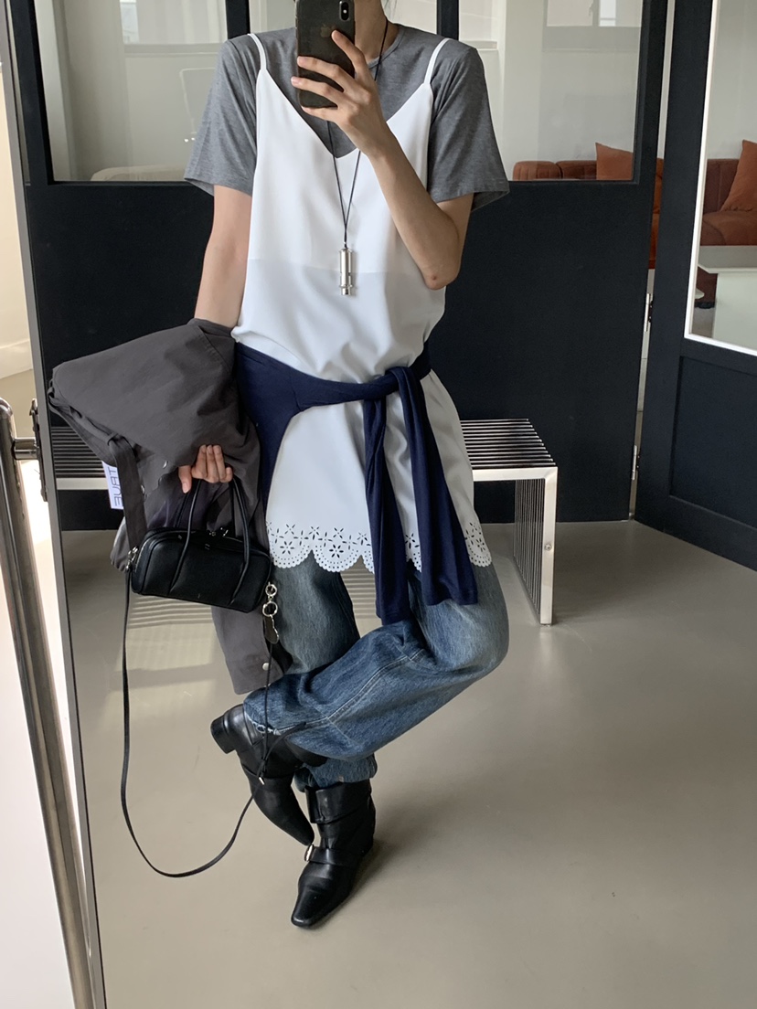 TRUE韓國直郵女裝新品推薦真品時尚人氣熱賣休閑連衣裙OPSTRUE連衣裙