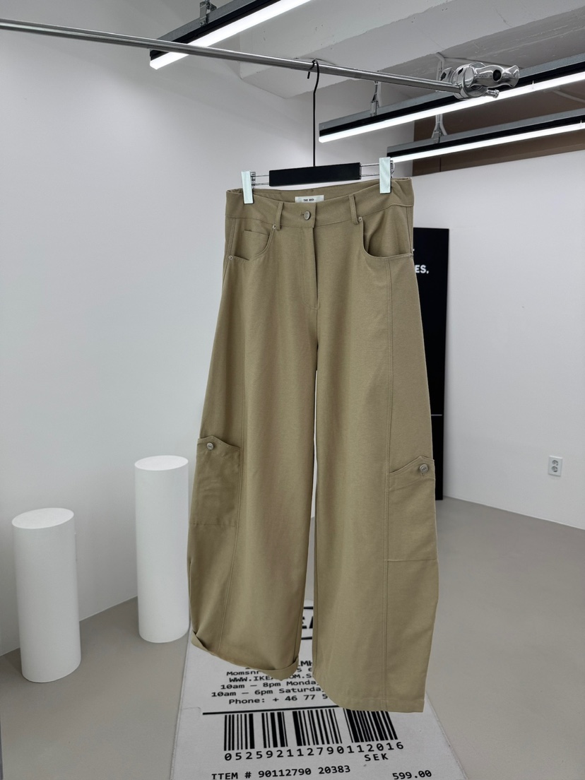 RED-A東大門實拍26秋冬新品人氣真品時尚推薦熱賣休閑褲RED-A休閑褲圖色1