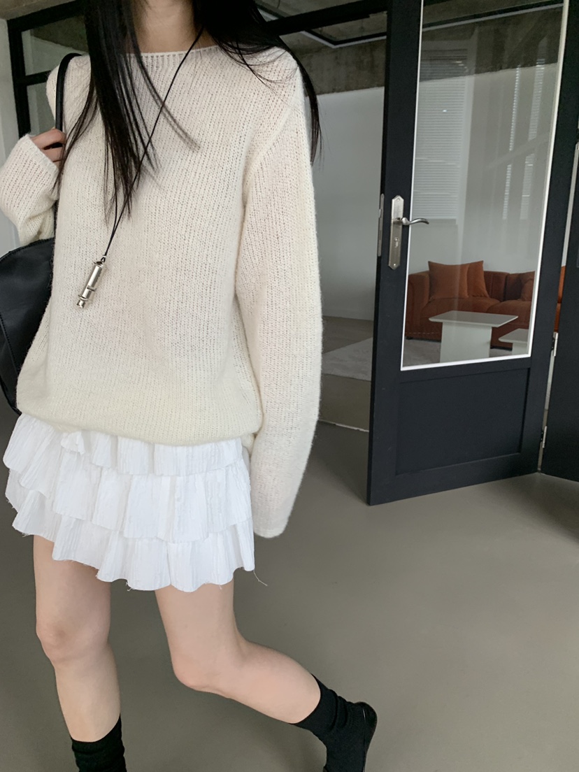 TRUE東大門實拍26秋季新款人氣真品熱賣時尚推薦休閑針織衫TRUE針織衫