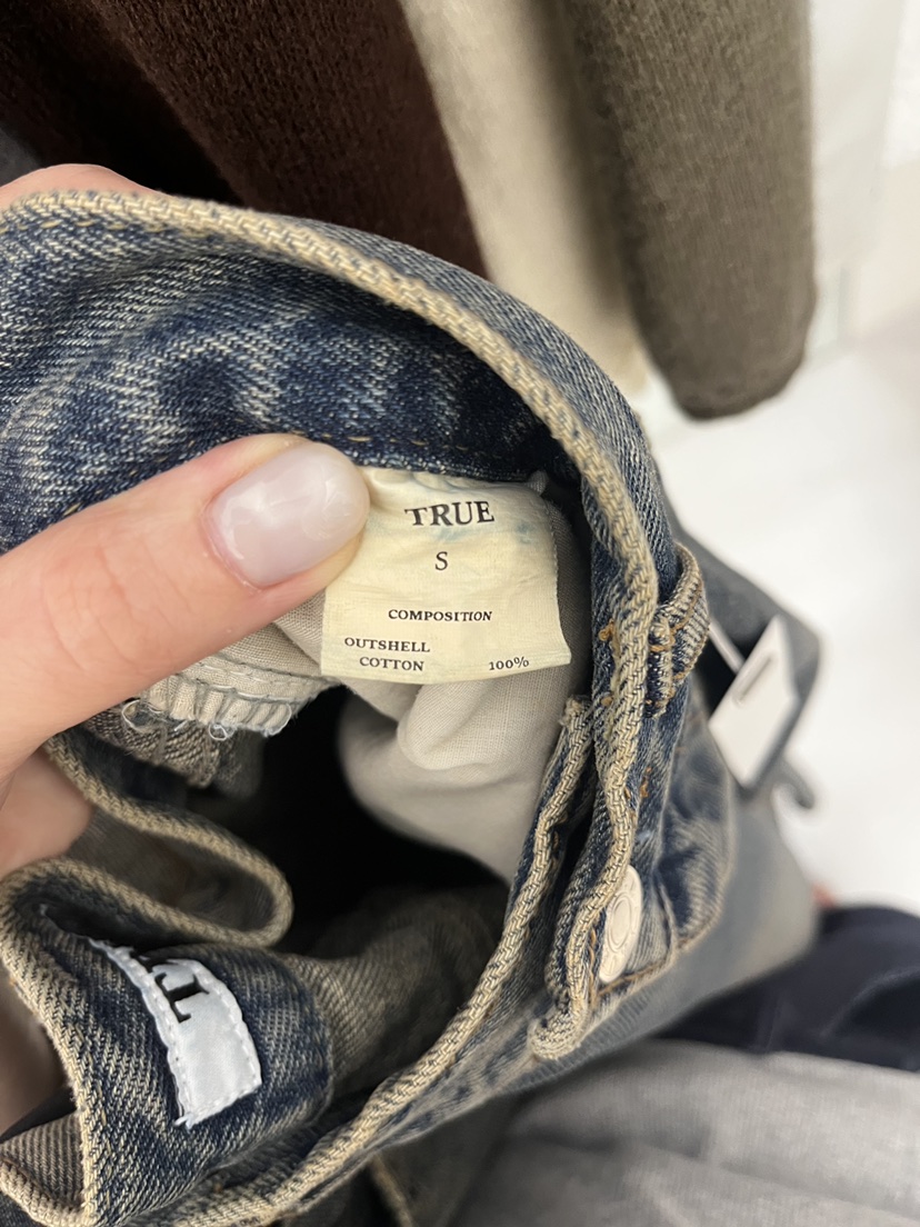 TRUE韓國代購26秋冬新品熱賣真品時尚休閑人氣推薦牛仔褲TRUE牛仔褲