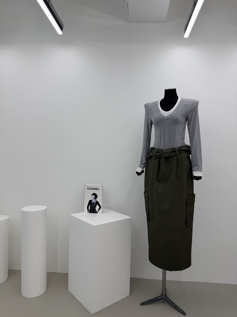 RED-A東大門實拍女裝新品休閑真品熱賣推薦時尚人氣長裙RED-A長裙
